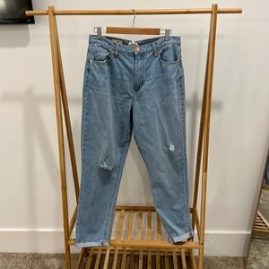 Boyfriend High Waisted Jeans